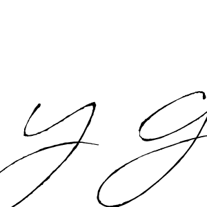Best and Professional Signature Style for Y G. Antro_Vectra Best Signature Style Collection. Y G signature style 6 images and pictures png