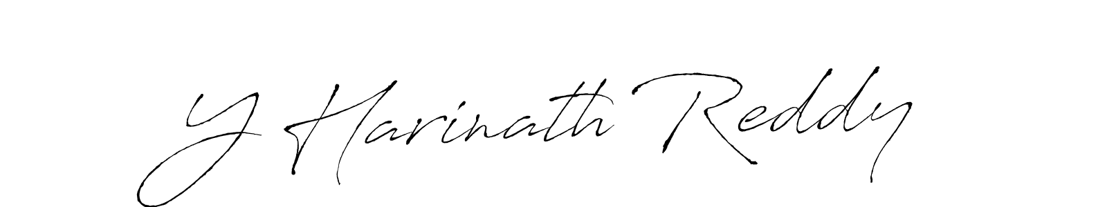 How to make Y Harinath Reddy signature? Antro_Vectra is a professional autograph style. Create handwritten signature for Y Harinath Reddy name. Y Harinath Reddy signature style 6 images and pictures png