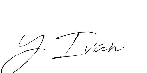 How to Draw Y Ivan signature style? Antro_Vectra is a latest design signature styles for name Y Ivan. Y Ivan signature style 6 images and pictures png