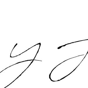 Also You can easily find your signature by using the search form. We will create Y J name handwritten signature images for you free of cost using Antro_Vectra sign style. Y J signature style 6 images and pictures png