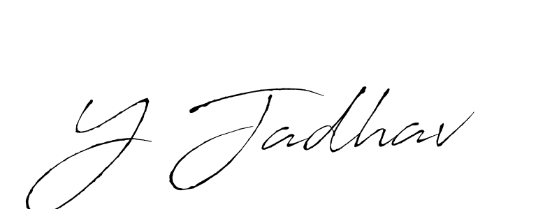 Make a beautiful signature design for name Y Jadhav. Use this online signature maker to create a handwritten signature for free. Y Jadhav signature style 6 images and pictures png