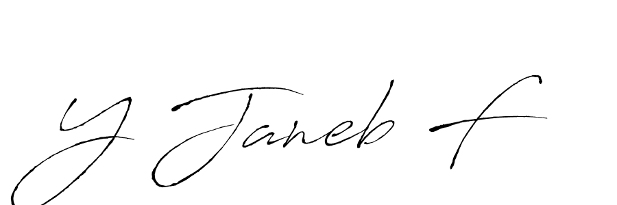 Best and Professional Signature Style for Y Janeb F. Antro_Vectra Best Signature Style Collection. Y Janeb F signature style 6 images and pictures png