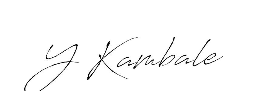 Antro_Vectra is a professional signature style that is perfect for those who want to add a touch of class to their signature. It is also a great choice for those who want to make their signature more unique. Get Y Kambale name to fancy signature for free. Y Kambale signature style 6 images and pictures png