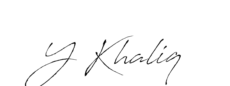 This is the best signature style for the Y Khaliq name. Also you like these signature font (Antro_Vectra). Mix name signature. Y Khaliq signature style 6 images and pictures png