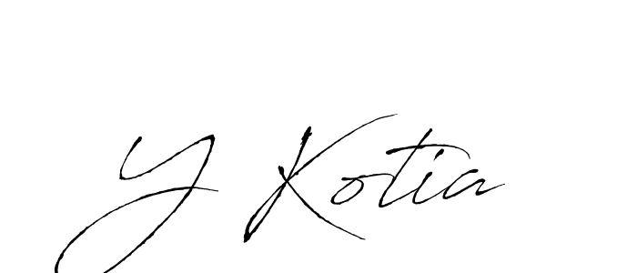 How to Draw Y Kotia signature style? Antro_Vectra is a latest design signature styles for name Y Kotia. Y Kotia signature style 6 images and pictures png