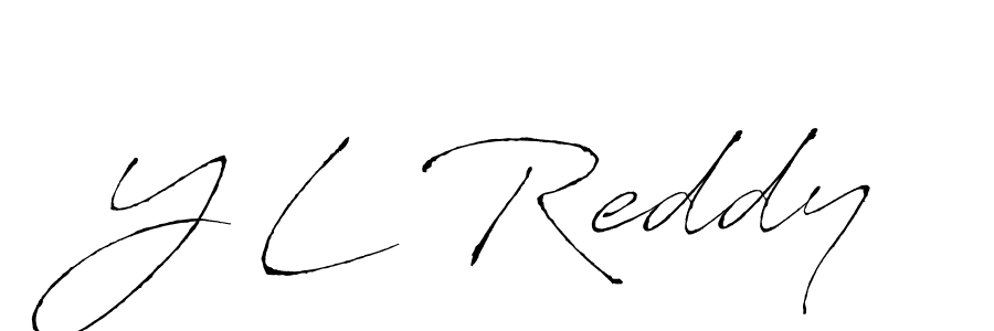 Make a beautiful signature design for name Y L Reddy. Use this online signature maker to create a handwritten signature for free. Y L Reddy signature style 6 images and pictures png