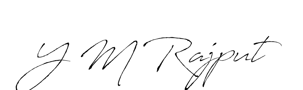Once you've used our free online signature maker to create your best signature Antro_Vectra style, it's time to enjoy all of the benefits that Y M Rajput name signing documents. Y M Rajput signature style 6 images and pictures png