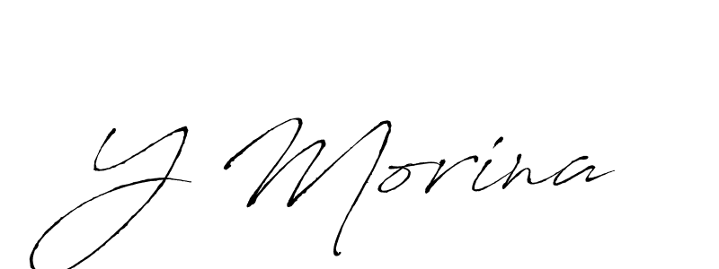 How to Draw Y Morina signature style? Antro_Vectra is a latest design signature styles for name Y Morina. Y Morina signature style 6 images and pictures png