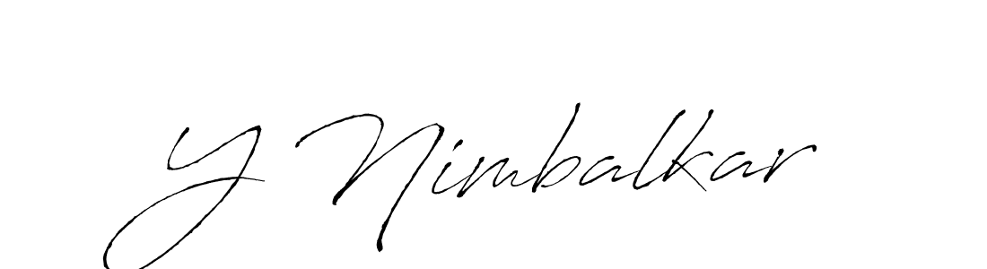 Also we have Y Nimbalkar name is the best signature style. Create professional handwritten signature collection using Antro_Vectra autograph style. Y Nimbalkar signature style 6 images and pictures png