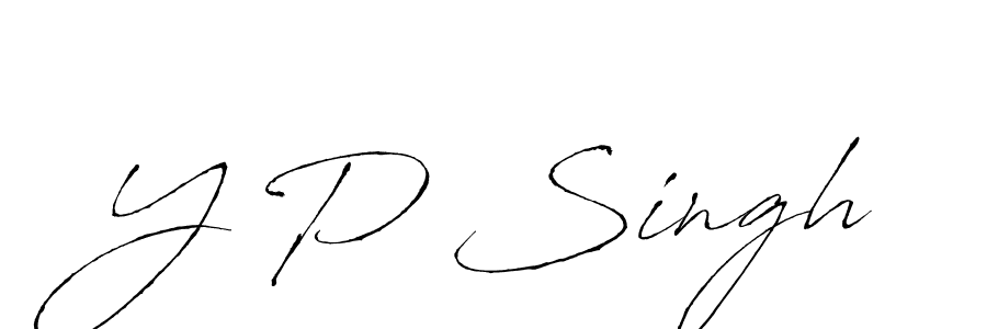 Use a signature maker to create a handwritten signature online. With this signature software, you can design (Antro_Vectra) your own signature for name Y P Singh. Y P Singh signature style 6 images and pictures png
