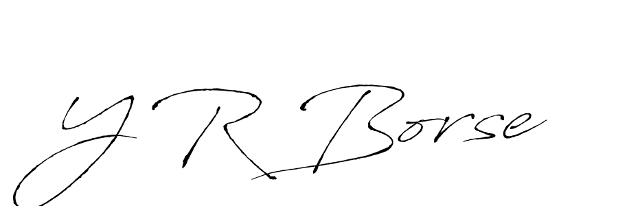 How to Draw Y R Borse signature style? Antro_Vectra is a latest design signature styles for name Y R Borse. Y R Borse signature style 6 images and pictures png