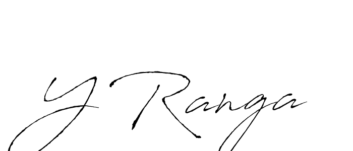 You should practise on your own different ways (Antro_Vectra) to write your name (Y Ranga) in signature. don't let someone else do it for you. Y Ranga signature style 6 images and pictures png