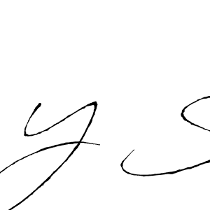 Also You can easily find your signature by using the search form. We will create Y S name handwritten signature images for you free of cost using Antro_Vectra sign style. Y S signature style 6 images and pictures png
