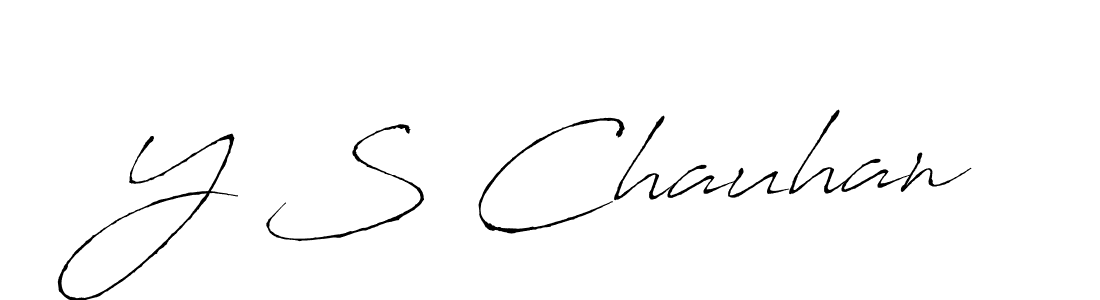 Similarly Antro_Vectra is the best handwritten signature design. Signature creator online .You can use it as an online autograph creator for name Y S Chauhan. Y S Chauhan signature style 6 images and pictures png