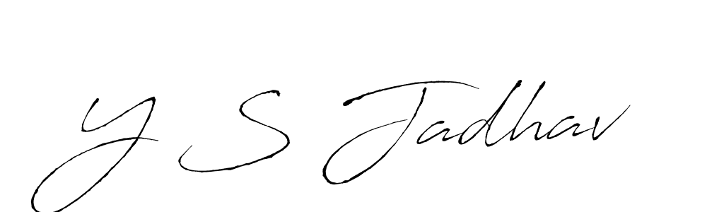 Also we have Y S Jadhav name is the best signature style. Create professional handwritten signature collection using Antro_Vectra autograph style. Y S Jadhav signature style 6 images and pictures png