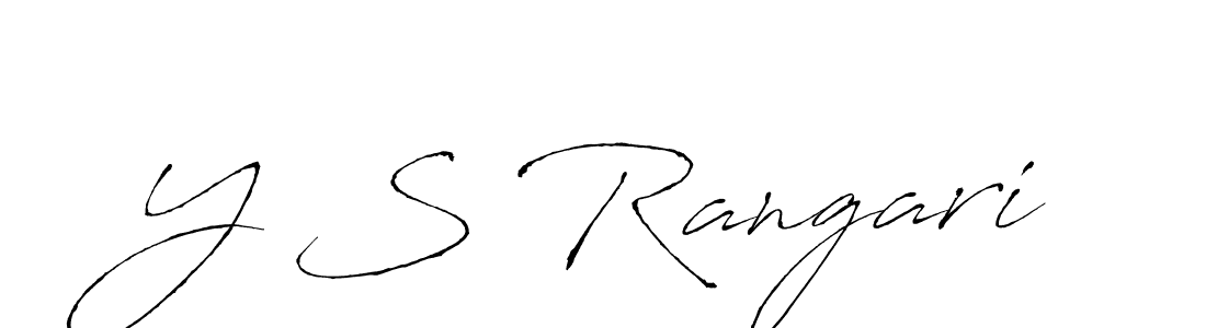 It looks lik you need a new signature style for name Y S Rangari. Design unique handwritten (Antro_Vectra) signature with our free signature maker in just a few clicks. Y S Rangari signature style 6 images and pictures png