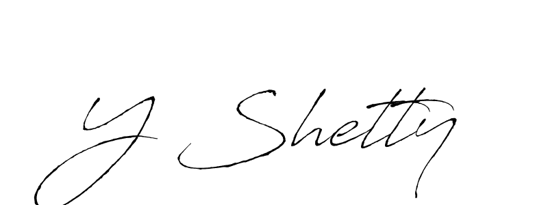 Also You can easily find your signature by using the search form. We will create Y Shetty name handwritten signature images for you free of cost using Antro_Vectra sign style. Y Shetty signature style 6 images and pictures png