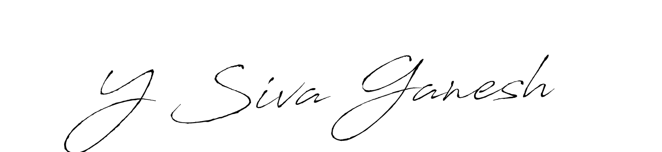 This is the best signature style for the Y Siva Ganesh name. Also you like these signature font (Antro_Vectra). Mix name signature. Y Siva Ganesh signature style 6 images and pictures png