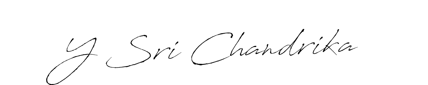 Also You can easily find your signature by using the search form. We will create Y Sri Chandrika name handwritten signature images for you free of cost using Antro_Vectra sign style. Y Sri Chandrika signature style 6 images and pictures png