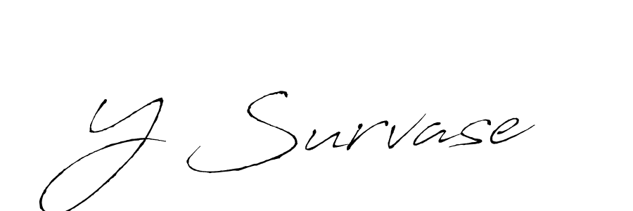 Similarly Antro_Vectra is the best handwritten signature design. Signature creator online .You can use it as an online autograph creator for name Y Survase. Y Survase signature style 6 images and pictures png