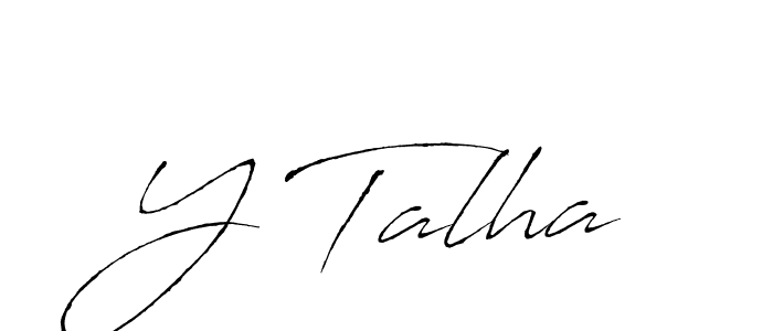 Once you've used our free online signature maker to create your best signature Antro_Vectra style, it's time to enjoy all of the benefits that Y Talha name signing documents. Y Talha signature style 6 images and pictures png