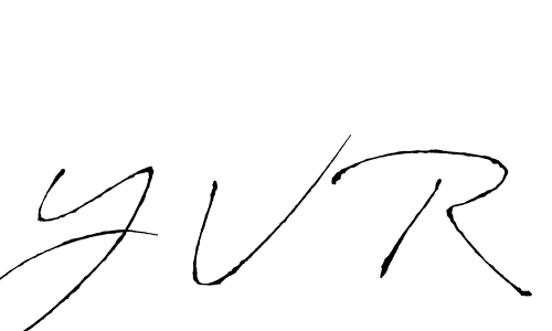 How to Draw Y V R signature style? Antro_Vectra is a latest design signature styles for name Y V R. Y V R signature style 6 images and pictures png