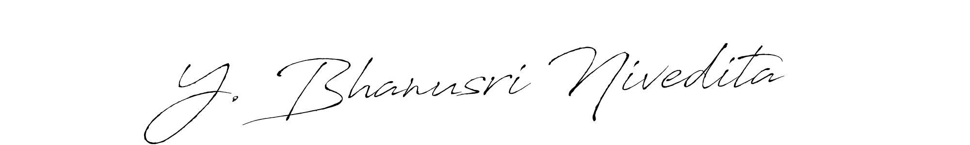 Here are the top 10 professional signature styles for the name Y. Bhanusri Nivedita. These are the best autograph styles you can use for your name. Y. Bhanusri Nivedita signature style 6 images and pictures png