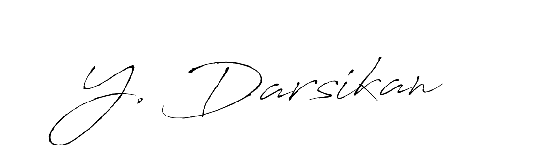 See photos of Y. Darsikan official signature by Spectra . Check more albums & portfolios. Read reviews & check more about Antro_Vectra font. Y. Darsikan signature style 6 images and pictures png