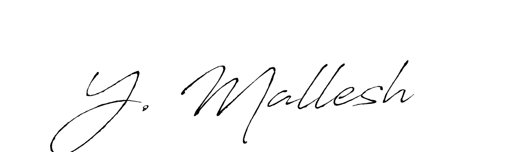 See photos of Y. Mallesh official signature by Spectra . Check more albums & portfolios. Read reviews & check more about Antro_Vectra font. Y. Mallesh signature style 6 images and pictures png