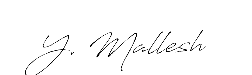 Make a beautiful signature design for name Y. Mallesh. Use this online signature maker to create a handwritten signature for free. Y. Mallesh signature style 6 images and pictures png