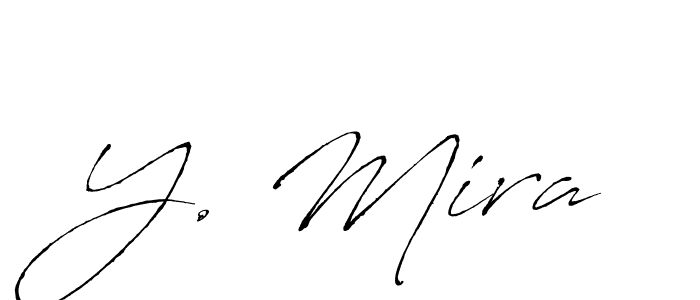 if you are searching for the best signature style for your name Y. Mira. so please give up your signature search. here we have designed multiple signature styles  using Antro_Vectra. Y. Mira signature style 6 images and pictures png