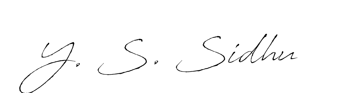 Once you've used our free online signature maker to create your best signature Antro_Vectra style, it's time to enjoy all of the benefits that Y. S. Sidhu name signing documents. Y. S. Sidhu signature style 6 images and pictures png