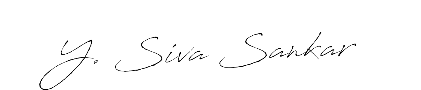 You can use this online signature creator to create a handwritten signature for the name Y. Siva Sankar. This is the best online autograph maker. Y. Siva Sankar signature style 6 images and pictures png