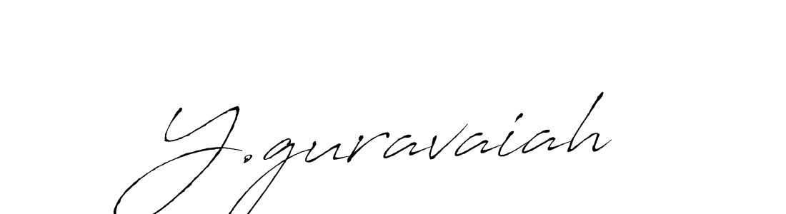 It looks lik you need a new signature style for name Y.guravaiah. Design unique handwritten (Antro_Vectra) signature with our free signature maker in just a few clicks. Y.guravaiah signature style 6 images and pictures png