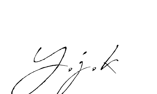 Use a signature maker to create a handwritten signature online. With this signature software, you can design (Antro_Vectra) your own signature for name Y.j.k. Y.j.k signature style 6 images and pictures png