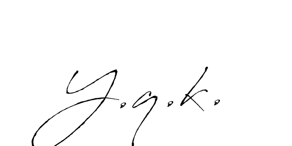 How to Draw Y.q.k. signature style? Antro_Vectra is a latest design signature styles for name Y.q.k.. Y.q.k. signature style 6 images and pictures png