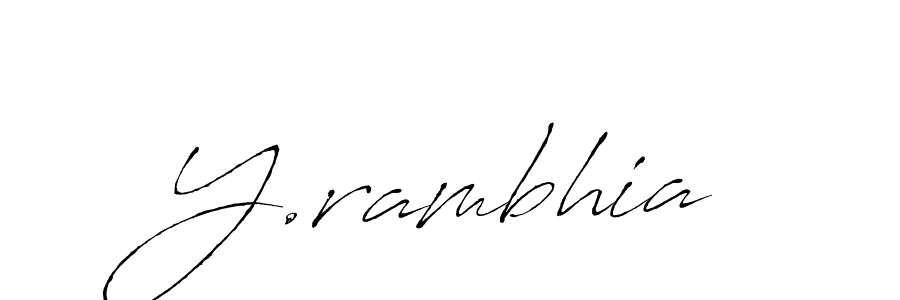 How to Draw Y.rambhia signature style? Antro_Vectra is a latest design signature styles for name Y.rambhia. Y.rambhia signature style 6 images and pictures png