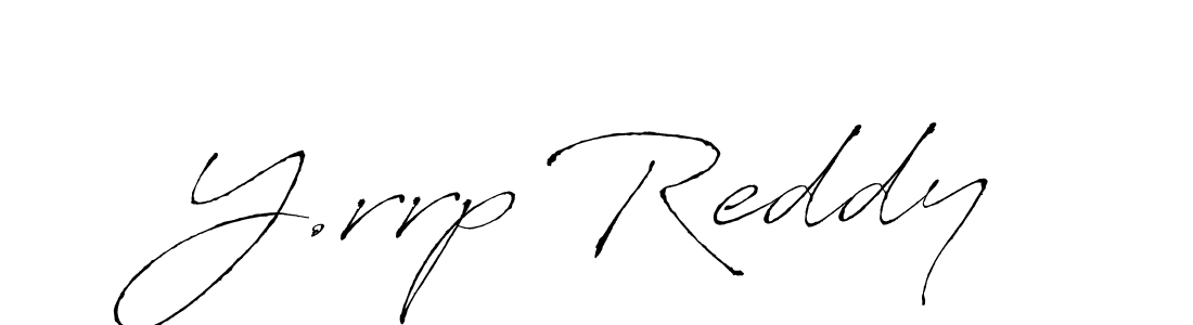 Y.rrp Reddy stylish signature style. Best Handwritten Sign (Antro_Vectra) for my name. Handwritten Signature Collection Ideas for my name Y.rrp Reddy. Y.rrp Reddy signature style 6 images and pictures png