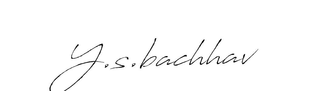 Once you've used our free online signature maker to create your best signature Antro_Vectra style, it's time to enjoy all of the benefits that Y.s.bachhav name signing documents. Y.s.bachhav signature style 6 images and pictures png