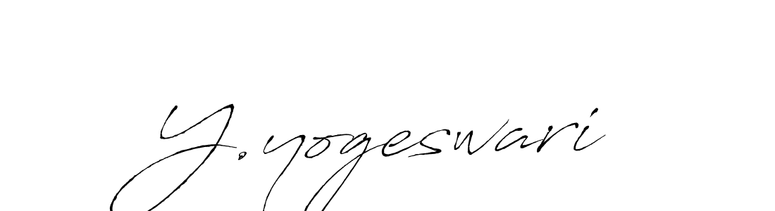 Use a signature maker to create a handwritten signature online. With this signature software, you can design (Antro_Vectra) your own signature for name Y.yogeswari. Y.yogeswari signature style 6 images and pictures png