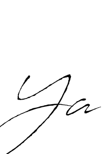 Antro_Vectra is a professional signature style that is perfect for those who want to add a touch of class to their signature. It is also a great choice for those who want to make their signature more unique. Get Ya name to fancy signature for free. Ya signature style 6 images and pictures png