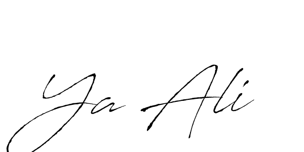 Make a beautiful signature design for name Ya Ali. Use this online signature maker to create a handwritten signature for free. Ya Ali signature style 6 images and pictures png