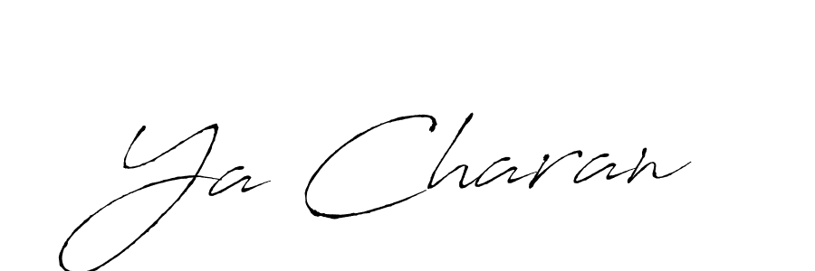 This is the best signature style for the Ya Charan name. Also you like these signature font (Antro_Vectra). Mix name signature. Ya Charan signature style 6 images and pictures png