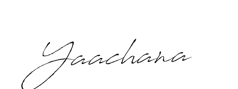 The best way (Antro_Vectra) to make a short signature is to pick only two or three words in your name. The name Yaachana include a total of six letters. For converting this name. Yaachana signature style 6 images and pictures png