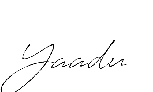 Also we have Yaadu name is the best signature style. Create professional handwritten signature collection using Antro_Vectra autograph style. Yaadu signature style 6 images and pictures png