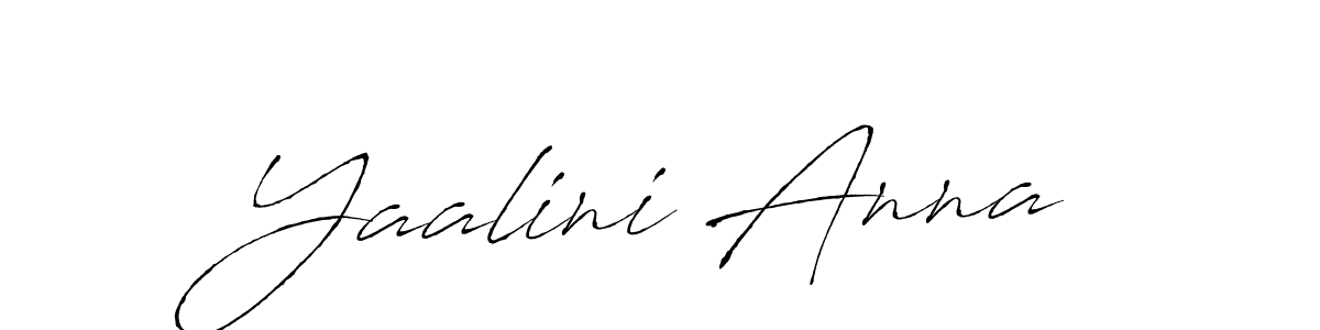 Make a short Yaalini Anna signature style. Manage your documents anywhere anytime using Antro_Vectra. Create and add eSignatures, submit forms, share and send files easily. Yaalini Anna signature style 6 images and pictures png