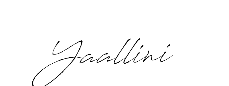 Yaallini stylish signature style. Best Handwritten Sign (Antro_Vectra) for my name. Handwritten Signature Collection Ideas for my name Yaallini. Yaallini signature style 6 images and pictures png