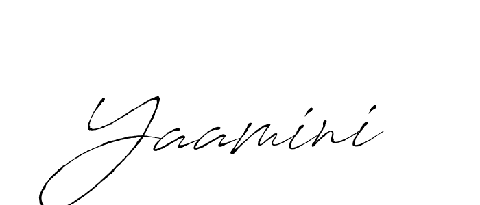 Also we have Yaamini name is the best signature style. Create professional handwritten signature collection using Antro_Vectra autograph style. Yaamini signature style 6 images and pictures png