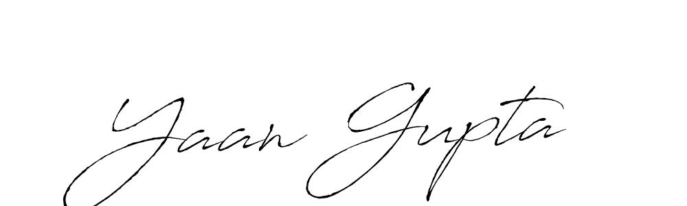 Use a signature maker to create a handwritten signature online. With this signature software, you can design (Antro_Vectra) your own signature for name Yaan Gupta. Yaan Gupta signature style 6 images and pictures png