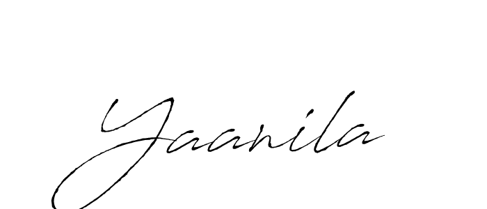 if you are searching for the best signature style for your name Yaanila. so please give up your signature search. here we have designed multiple signature styles  using Antro_Vectra. Yaanila signature style 6 images and pictures png